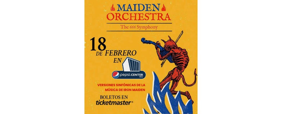 Maiden Orchestra "The 666 Symphony" por primera vez en México