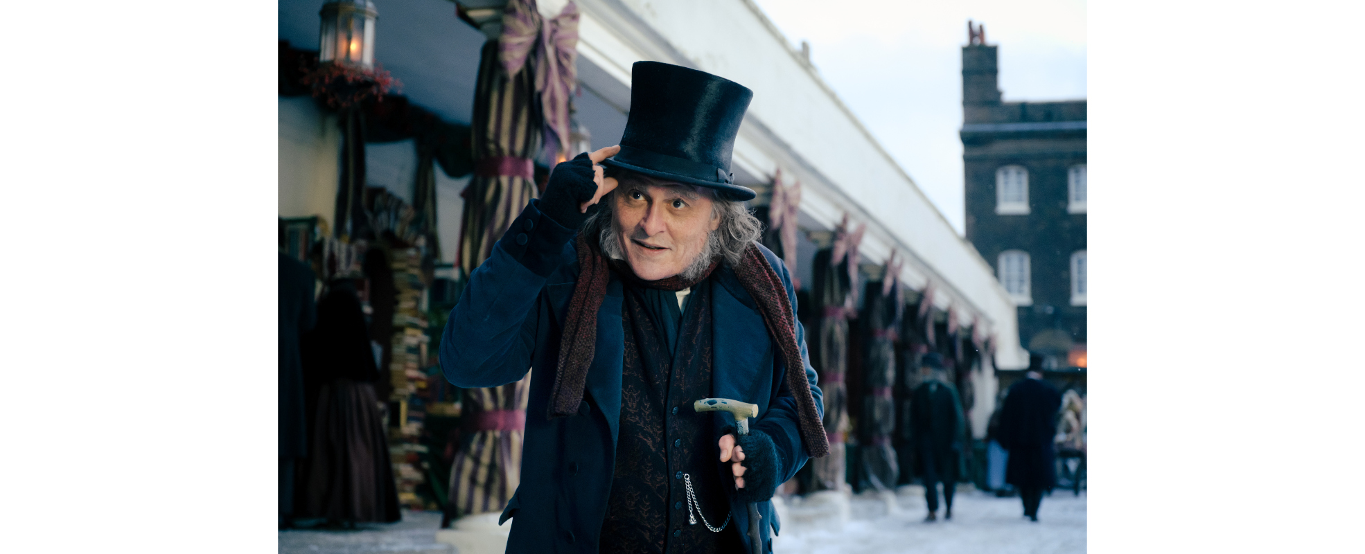 El regreso del camaleónico Johnny Depp como Ebenezer Scrooge