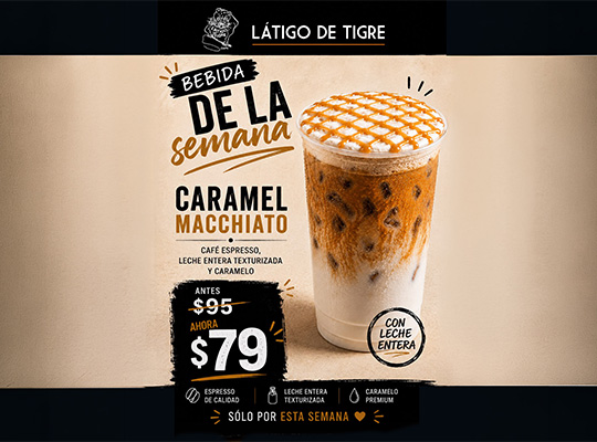 Cafetería LÁTIGO DE TIGRE.