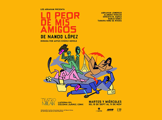 Obra de Teatro: ¨ LO PEOR DE MIS AMIGOS