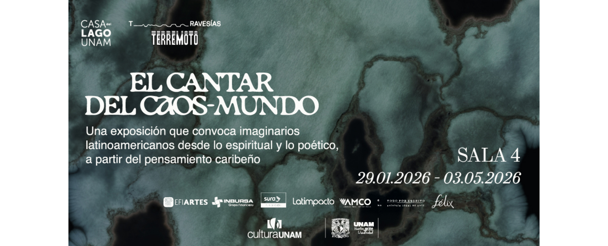 “El cantar del caos-mundo”, una exposición sobre imaginarios latinoamericanos en Casa del Lago UNAM