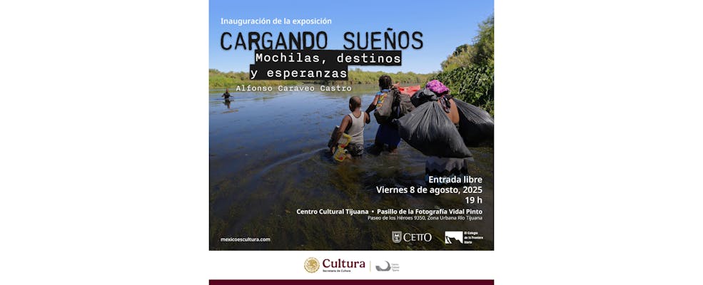 "Cargando sueños. Mochilas, caminos y esperanzas" de Alfonso Caraveo Castro: diálogo en torno a la comunidad migrante y el respeto a sus derechos de libre tránsito