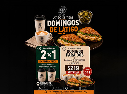 Cafetería LÁTIGO DE TIGRE