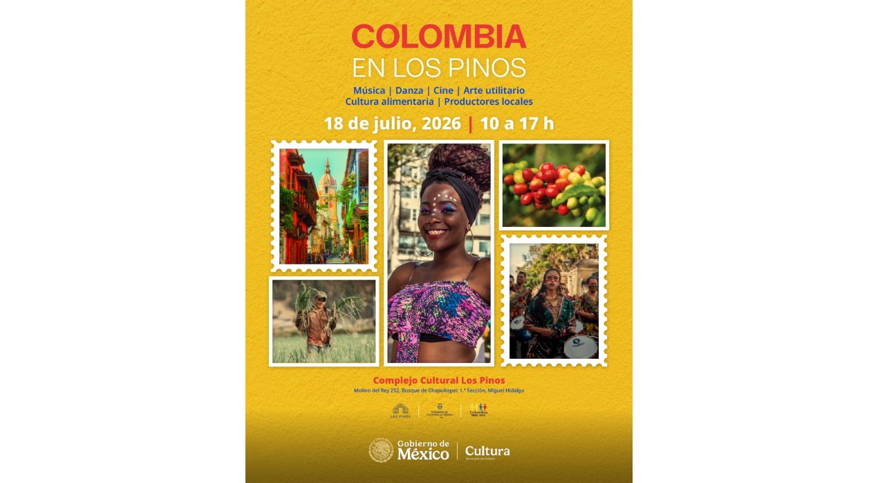 El festival "Colombia en Los Pinos" celebrará la cultura, la gastronomía y las tradiciones del país sudamericano