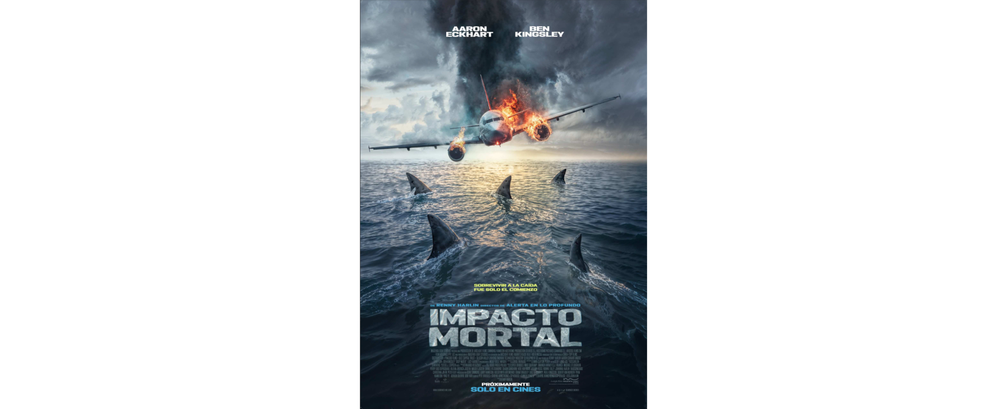 "Impacto mortal", el nuevo thriller de Renny Harlin, revela su póster y teaser
