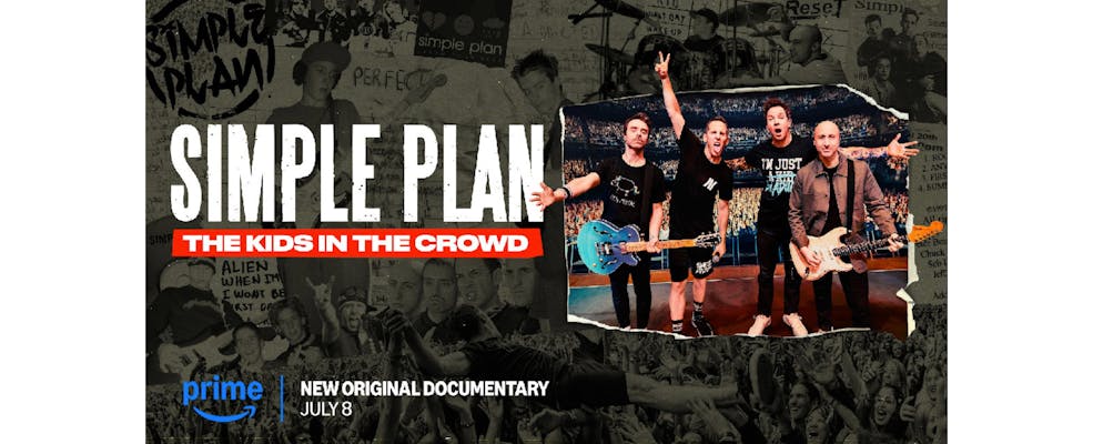 Prime Video presenta el documental y soundtrack de Amazon Music, "Simple Plan: The Kids In The Crowd"