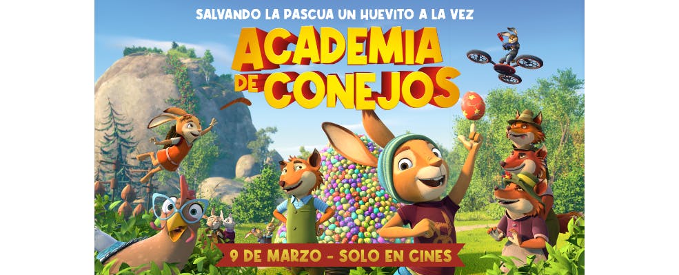 "Academia de Conejos", estreno nacional el 9 de marzo