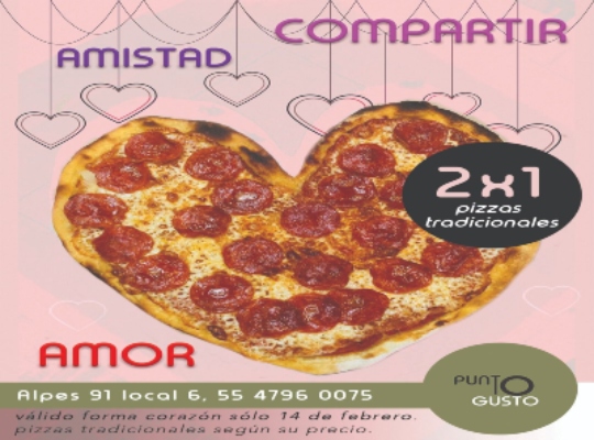 PIZZAS PUNTO GUSTO