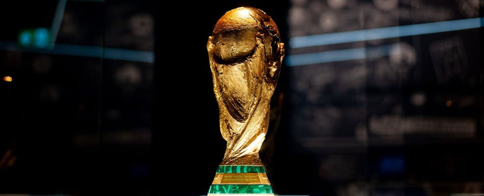 Argentina celebró su mundial con una copa falsa