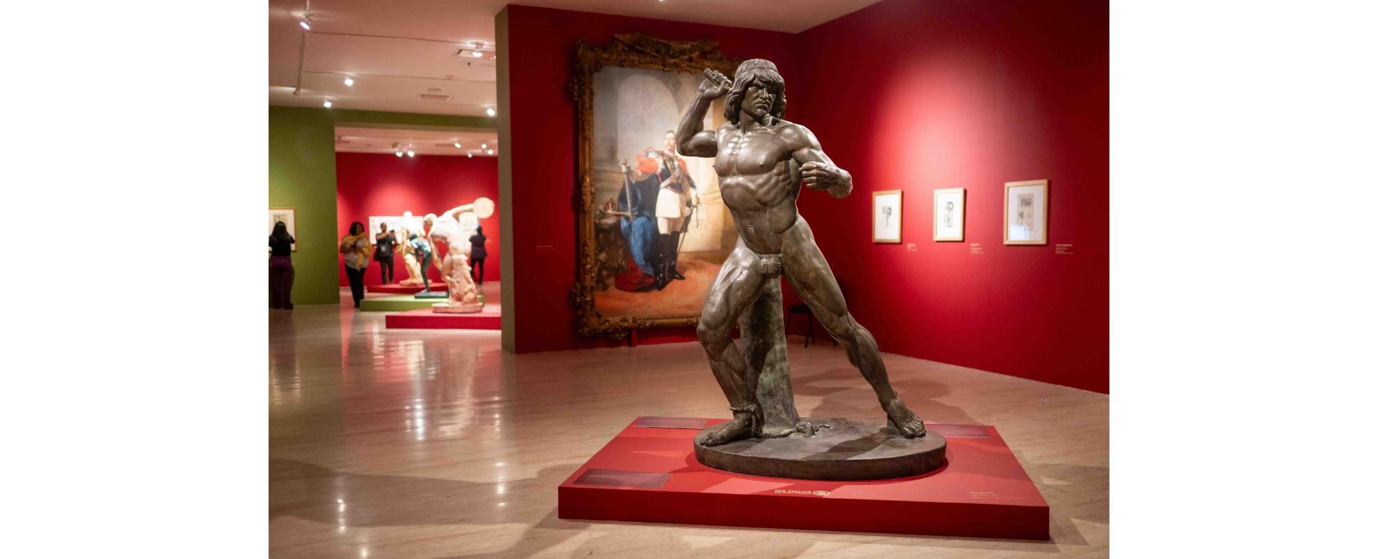 El Museo Nacional de San Carlos explora la figura del héroe en la exposición "El imaginario del cuerpo heroico y sus avatares"