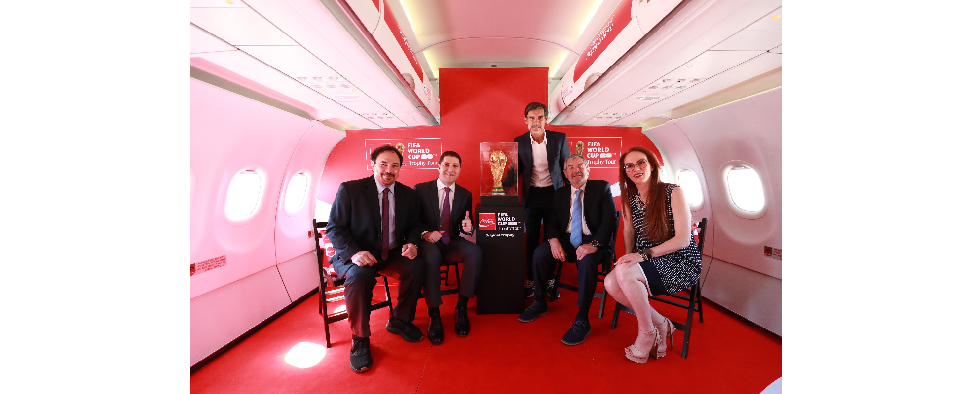 El Tour del Trofeo de la Copa Mundial de la FIFA™, presentado por Coca-Cola, inicia su recorrido en México