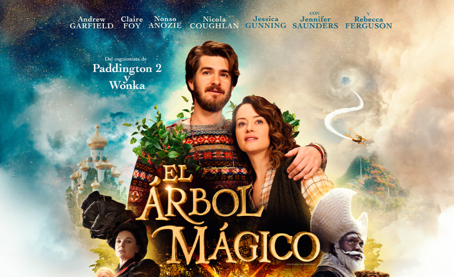 “El árbol mágico”, con Andrew Garfield y Claire Foy, lleva una aventura fantástica más allá de las pantallas