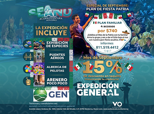 SEA LAND, Acuarioventura Monterrey