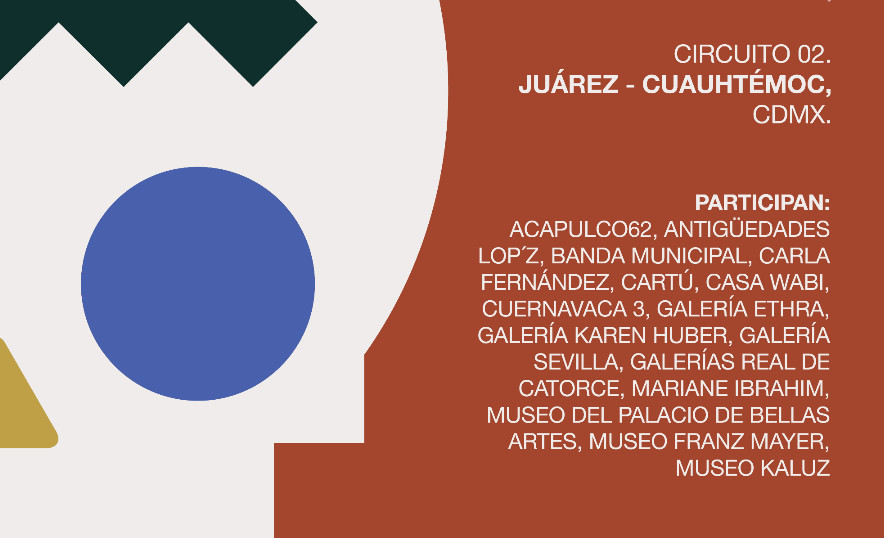 CIRCUITOS ZⓈONAMACO regresa a Juárez-Cuauhtémoc con arte, recorridos y actividades culturales