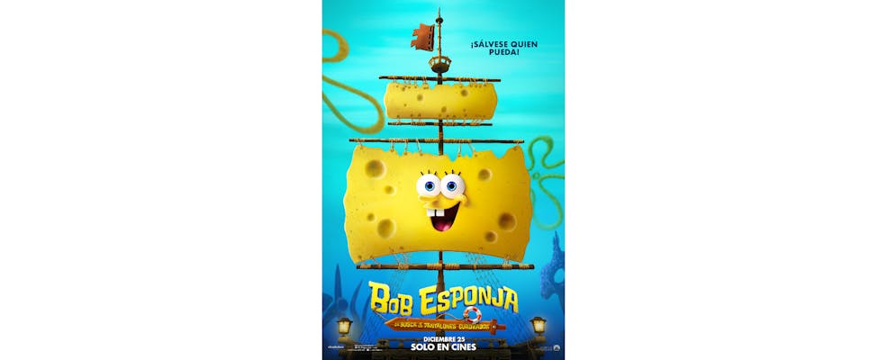 ¡Bob Esponja regresa al cine con una nueva aventura submarina!
