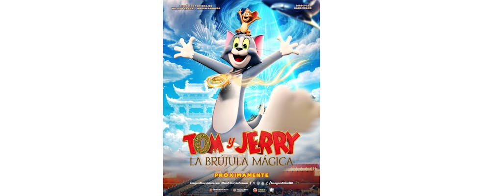 "Tom y Jerry: La brújula mágica", es una aventura épica a través del tiempo que promete conquistar a toda la familia en 2026