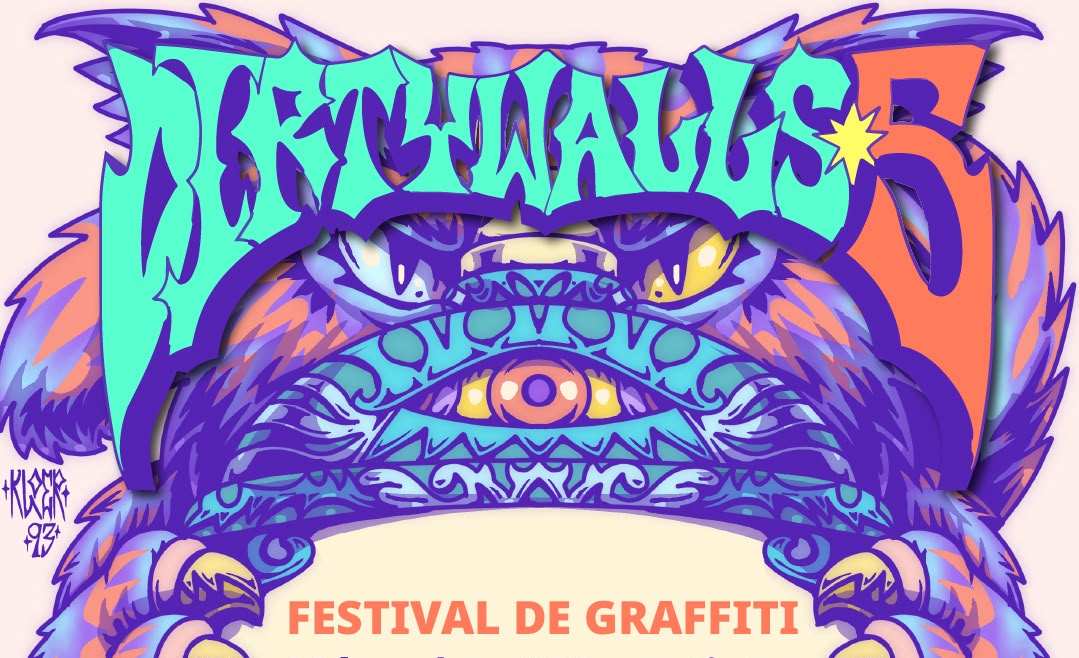Más de 150 artistas urbanos intervendrán los muros del PARCUR en el festival Dirty Walls