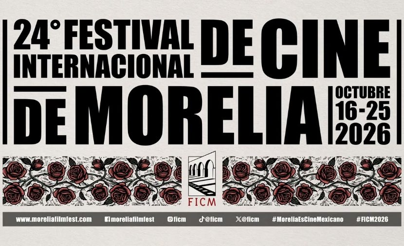 El FICM presenta el cinespot de su 24ª edición inspirado en las rosas y el grabado michoacano