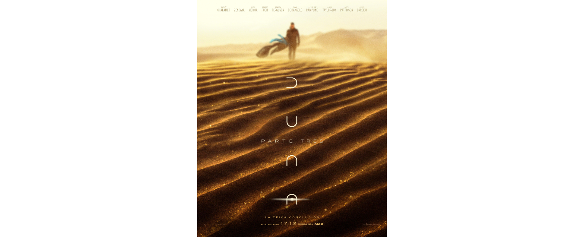 "Duna: parte tres" revela su nuevo tráiler y anticipa el cierre de la saga de Denis Villeneuve