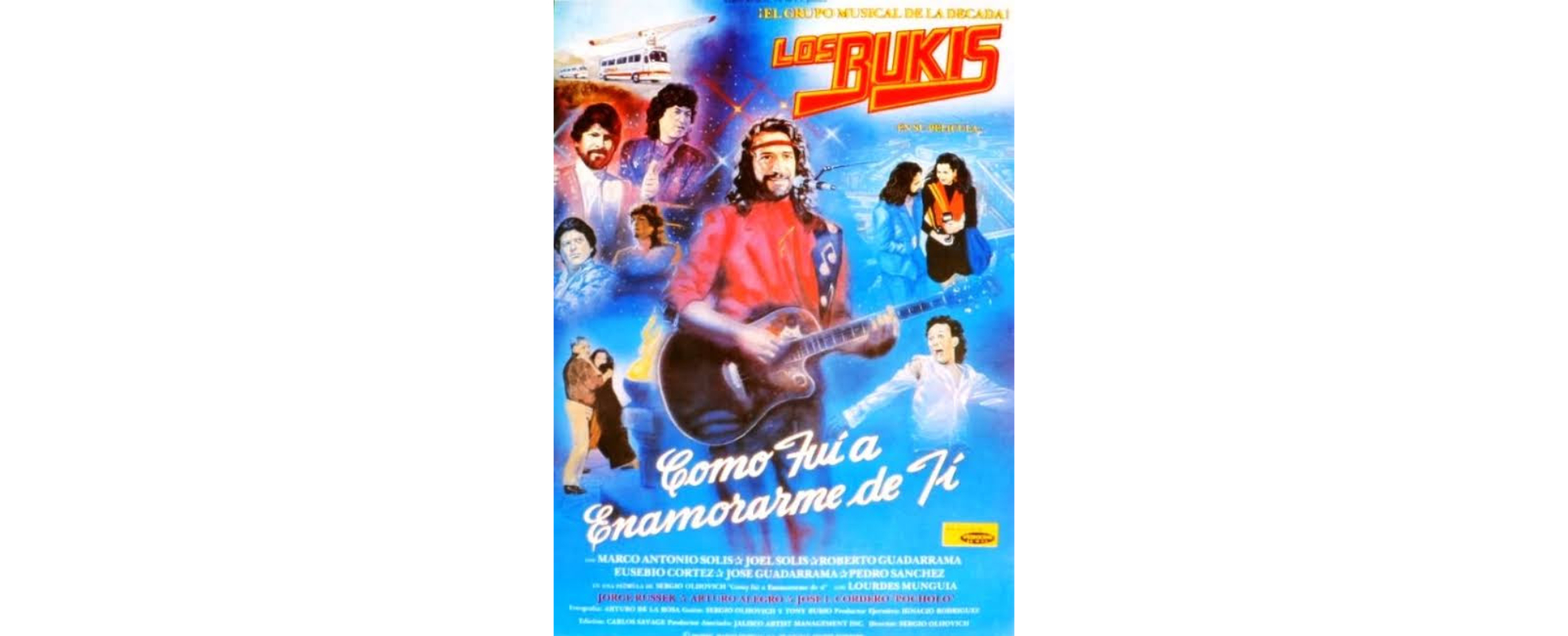 "Cómo fui a enamorarme de ti", película de ficción de Los Bukis dirigida por Sergio Olhovich, se reestrenará en el FICM