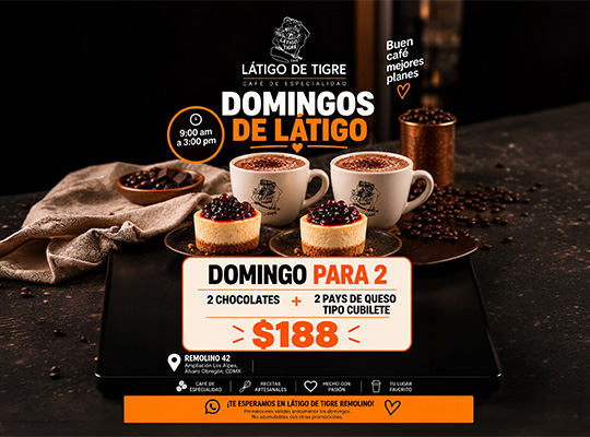 Cafetería LÁTIGO DE TIGRE