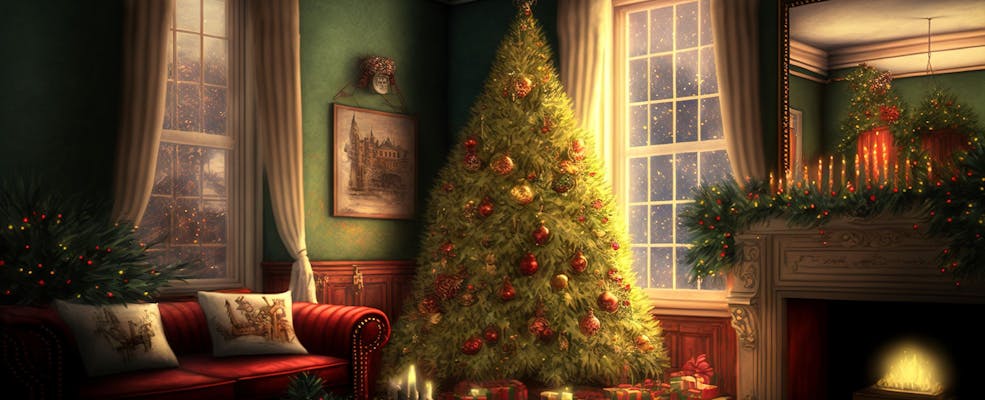 El origen del árbol de Navidad