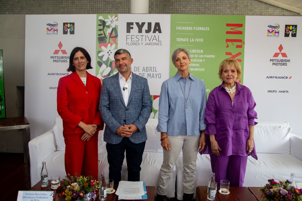 FYJA 2026 transforma Polanco en un recorrido abierto de jardines, diseño floral y paisaje