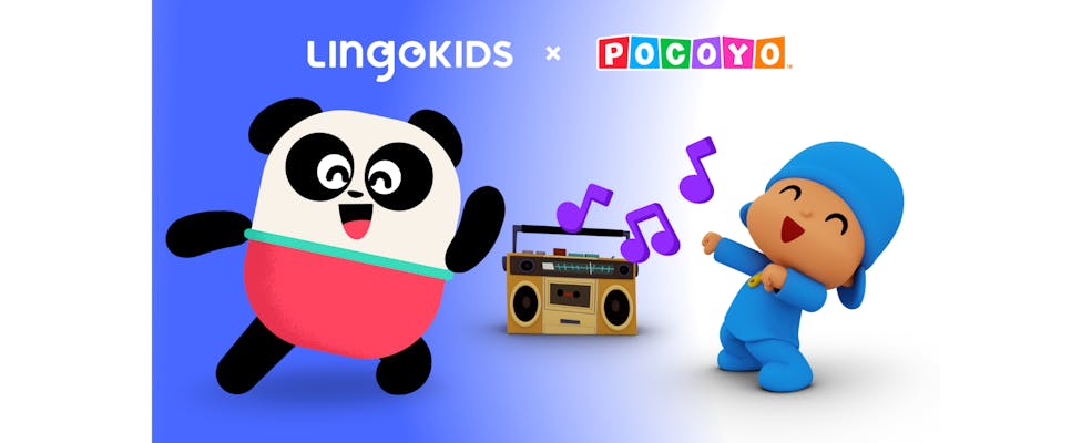 Pocoyó llega a Lingokids con contenido y juegos exclusivos
