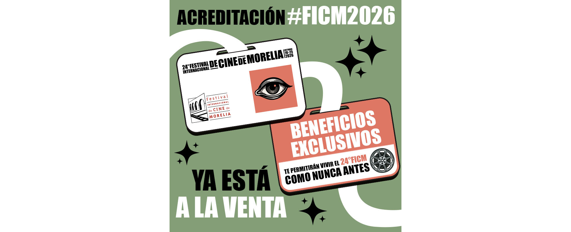 El 24° FICM pone a la venta la Acreditación #FICM2026