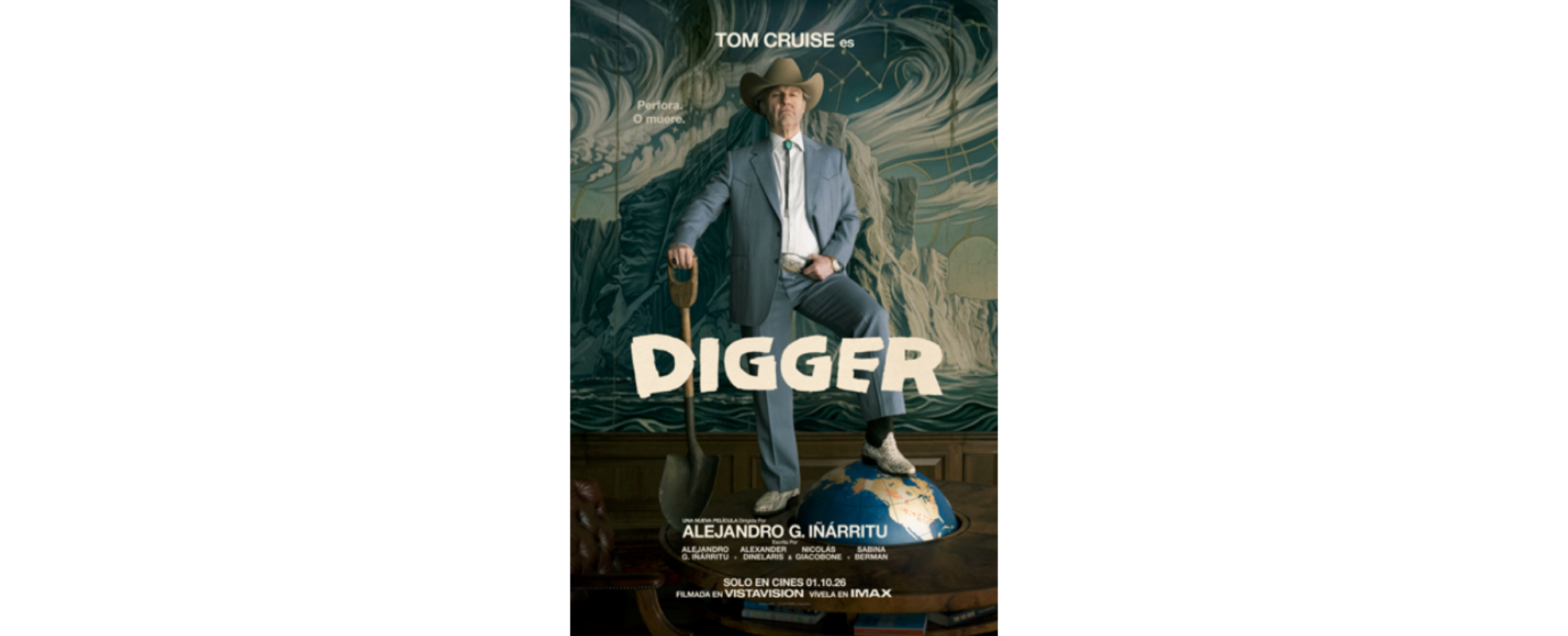 Alejandro G. Iñárritu y Tom Cruise llegarán a la Ciudad de México con "DIGGER"