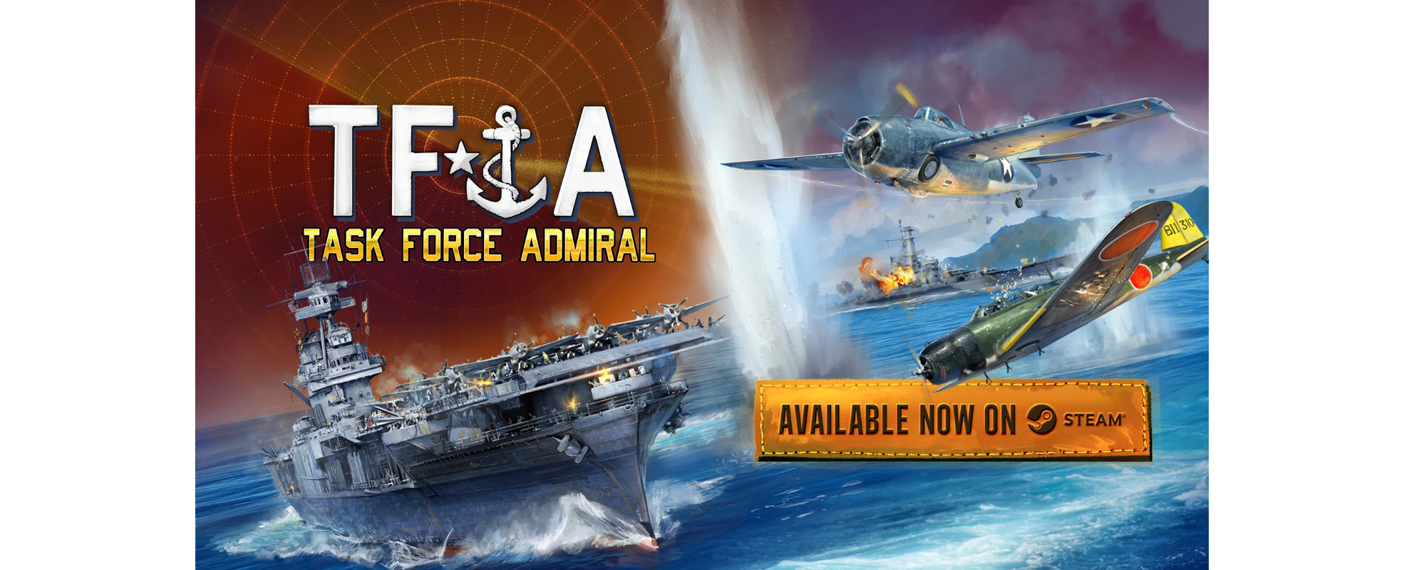 "Task Force Admiral – Vol.1: American Carrier Battles" ya disponible en Early Access en Steam
