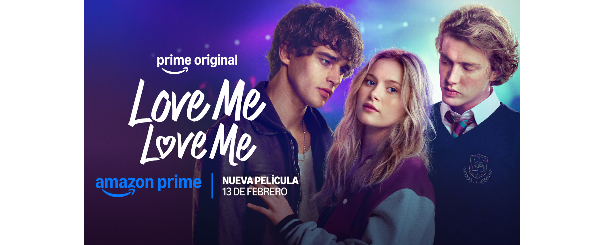 Prime Video lanza el tráiler y el póster oficial de su película original italiana en inglés “Love Me Love Me”