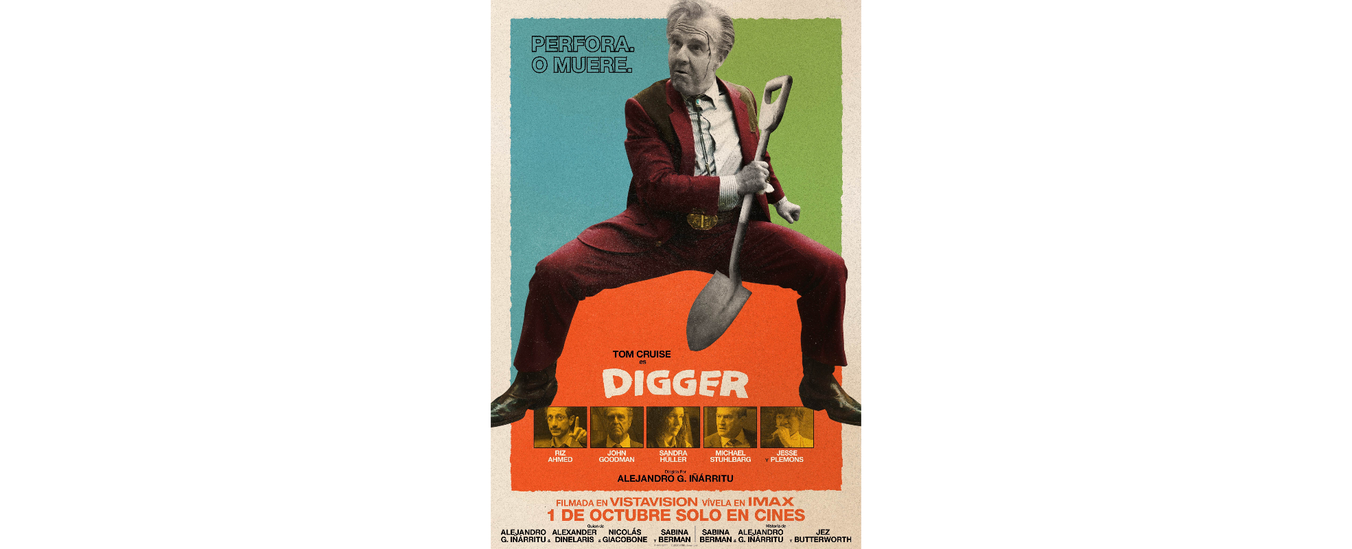 Salvar al mundo se convierte en el mayor desastre en el último tráiler de DIGGER, de Alejandro G. Iñárritu
