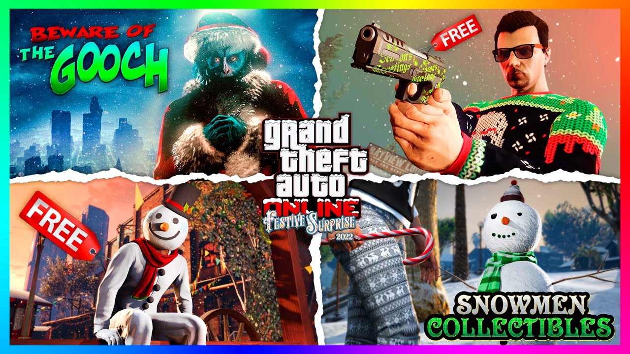 Mucho contenido navideño llega a “Grand Theft Auto 5”