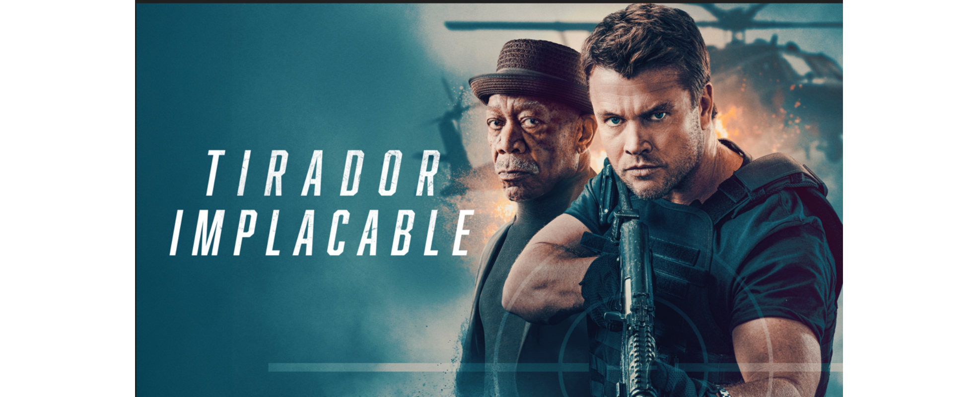Adrenalina Pura+ apuesta por la alta tensión con estrenos encabezados por “Tirador implacable”, con Morgan Freeman y Luke Hemsworth