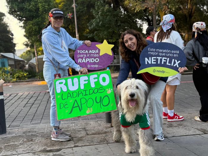 “Hay kilómetros que significan más” llevó la historia de Lucía al Maratón de la CDMX