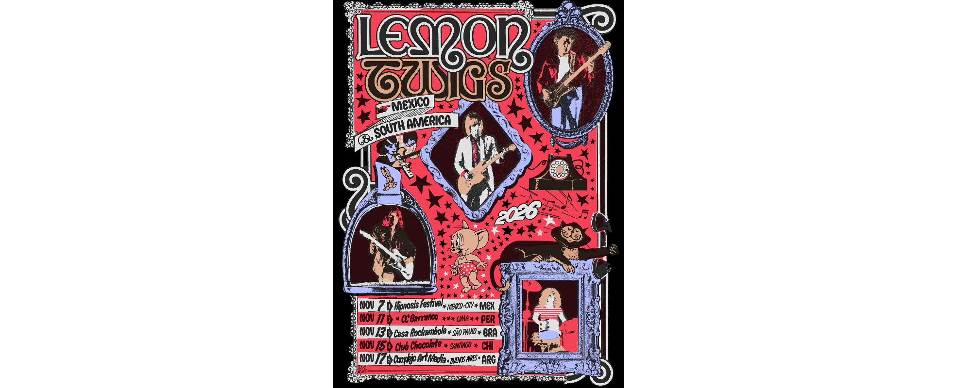 The Lemon Twigs regresan a Latinoamérica con una esperada participación en el Festival Hipnosis