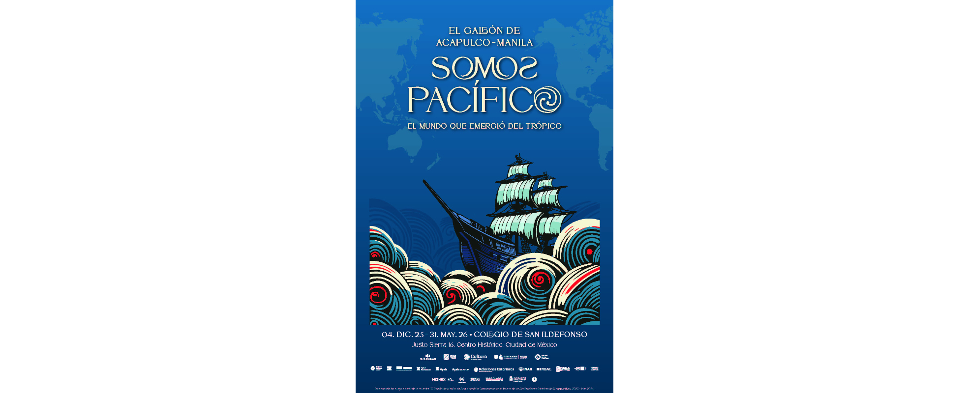 Se inaugura la exposición “Somos Pacífico” en el Colegio de San Ildefonso, una celebración a la relación México-Asia