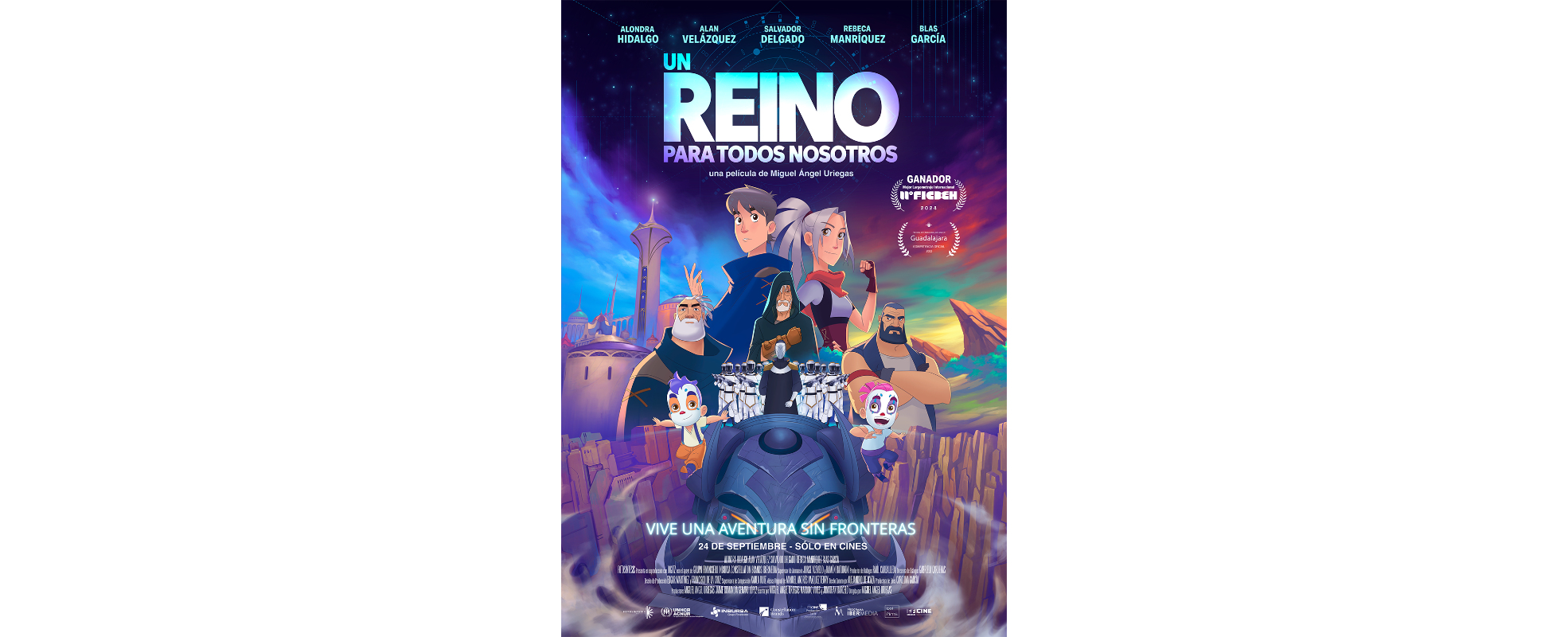 “Un reino para todos no“Un reino para todos nosotros”, de Miguel Ángel Uriegas, llega a cines este 24 de septiembresotros”, de Miguel Ángel Uriegas, llega a cines este 24 de septiembre