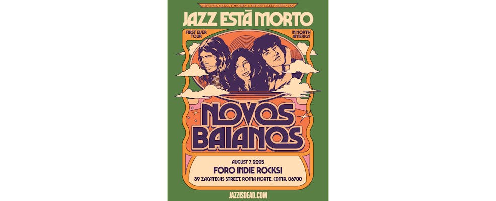 Llega a México la fusión jazz brasileña de Novos Baianos