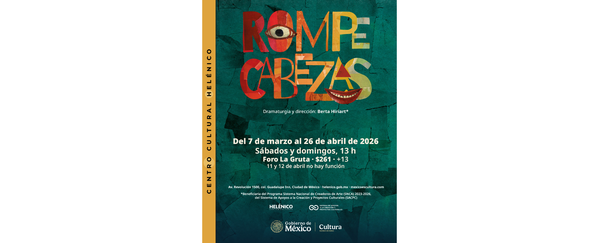 Rompecabezas llega al Foro La Gruta para explorar la salud mental adolescente