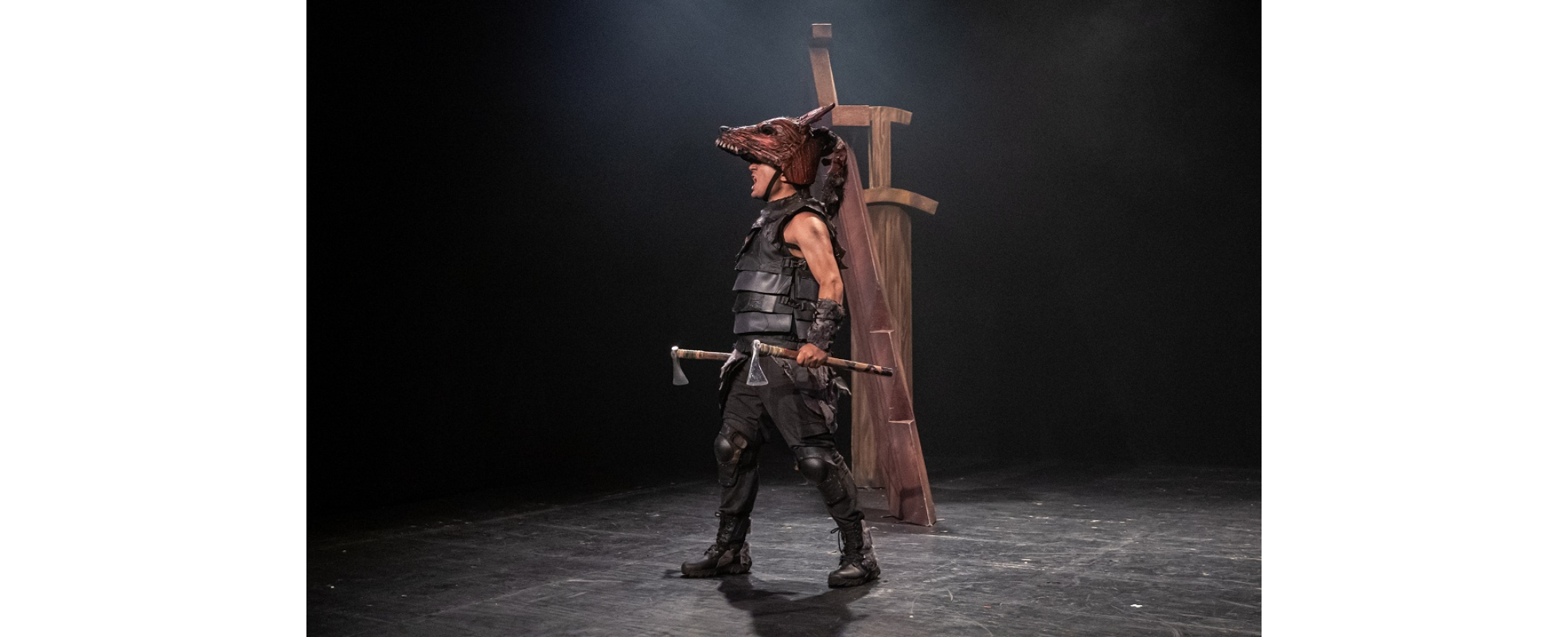 "Fenrir: el dios lobo", adaptación del mito nórdico en el Teatro El Galeón Abraham Oceransky
