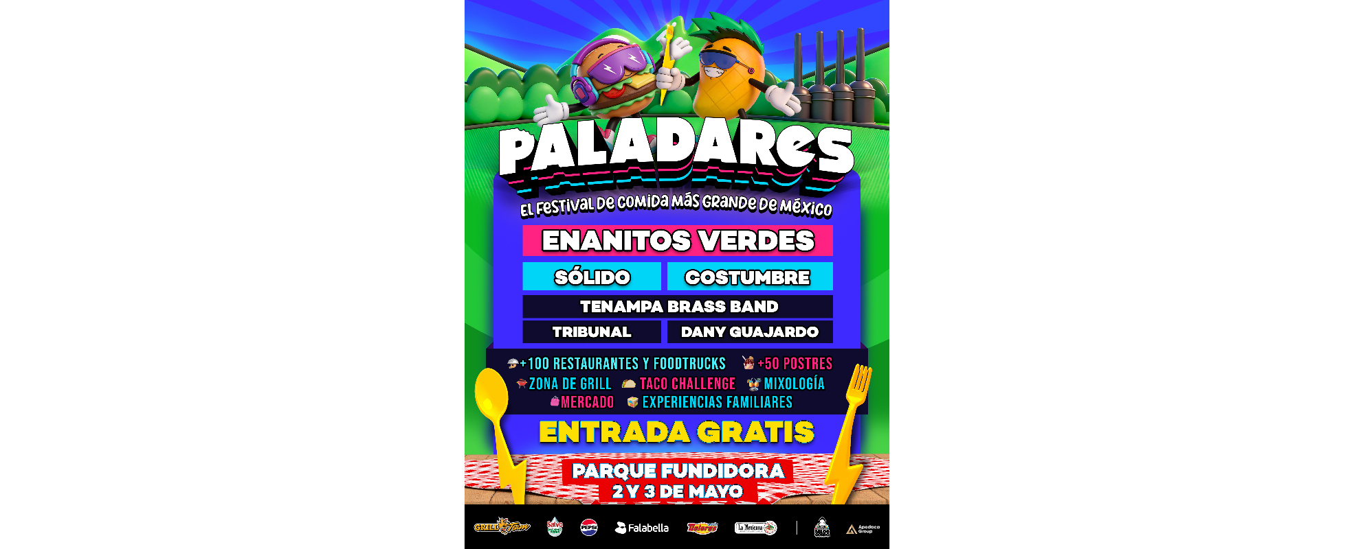 Paladares: el festival de comida más grande de México llega en mayo de 2026