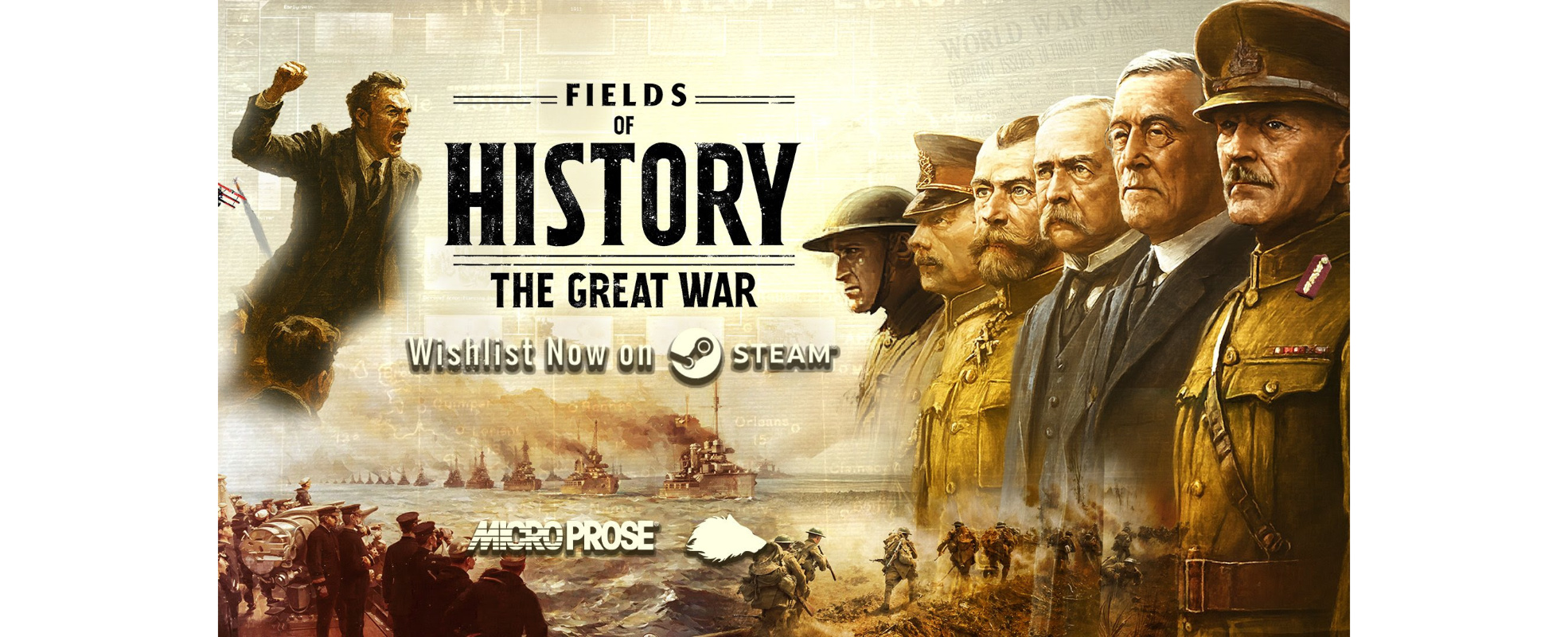MicroProse publicará "Fields of History: The Great War"