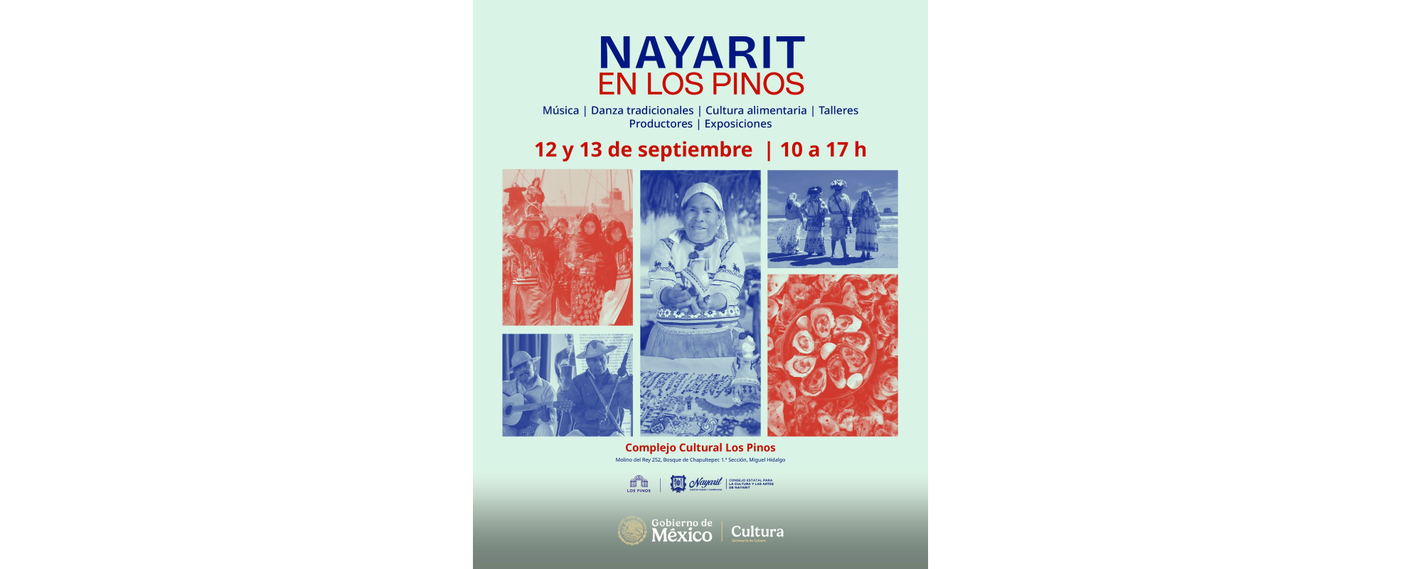 “Nayarit en Los Pinos” muestra la variedad de la cultura y tradiciones del estado