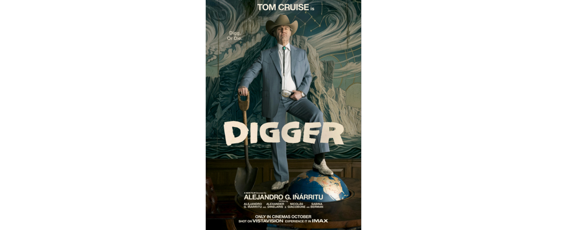 Tom Cruise y Alejandro González Iñárritu revelan el primer vistazo de "DIGGER"