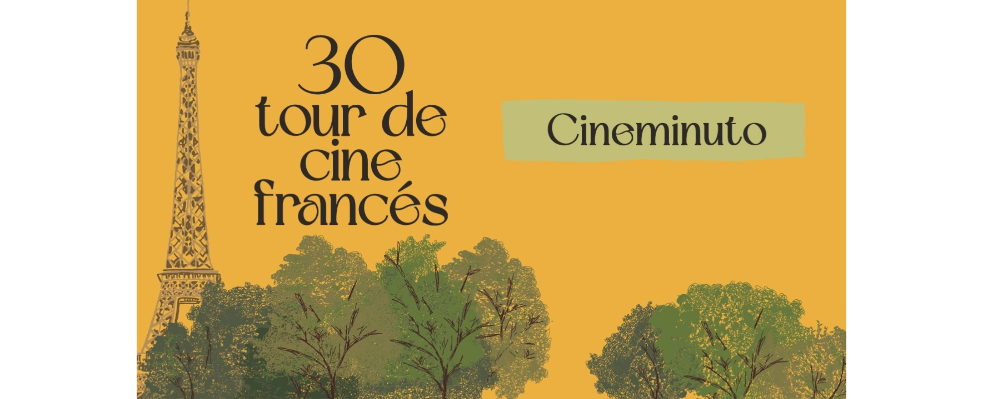El 30 Tour de Cine Francés presenta su cineminuto y selección oficial