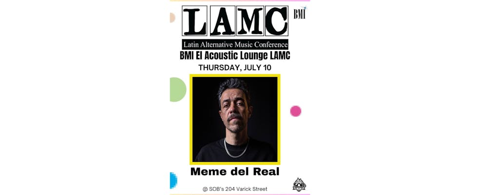 S.O.B.'s recibirá el show acústico anual del Latin Alternative Music Conference