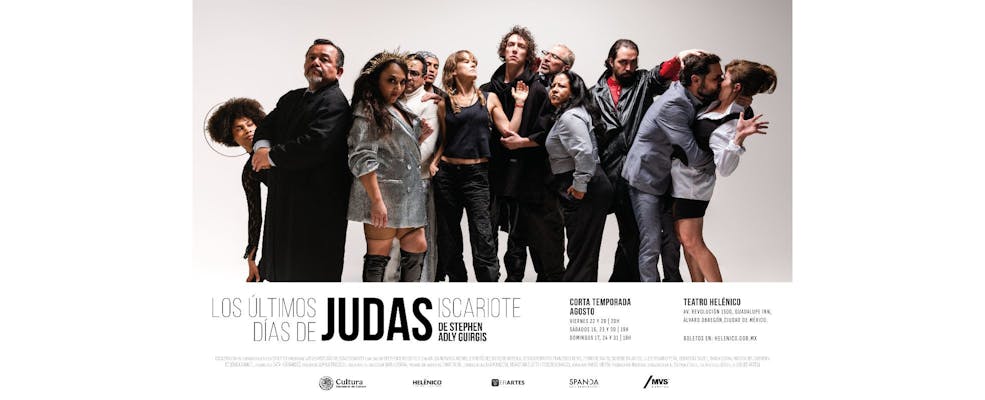"Los Últimos Días de Judas Iscariote", de Stephen Adly Guirgis, debuta en México con una propuesta teatral poderosa y provocadora