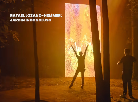 Rafael Lozano-Hemmer: Jardín inconcluso